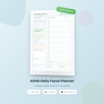 ADHD planner